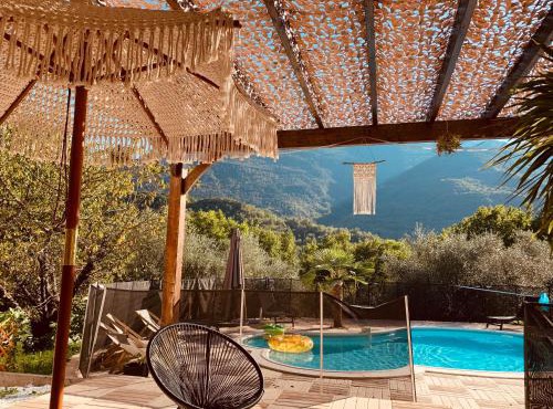 La Casa Bohème - Havre de paix avec piscine chauffée montagne
