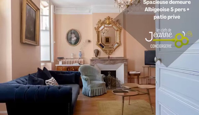 La Demeure Albigeoise – Heart of Albi & Private Patio