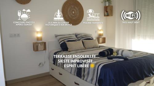 Le Patio Phocéen Studio avec Terrasse et Piscine près d Aix en Provence