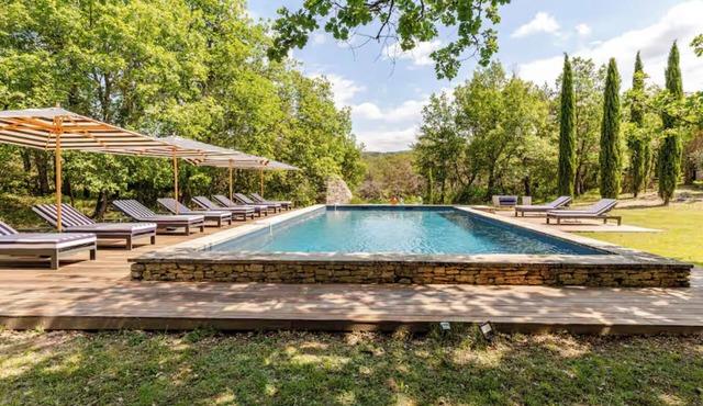 Magnifique bergerie rénovée au coeur du Luberon à Bonnieux, 12 pers.