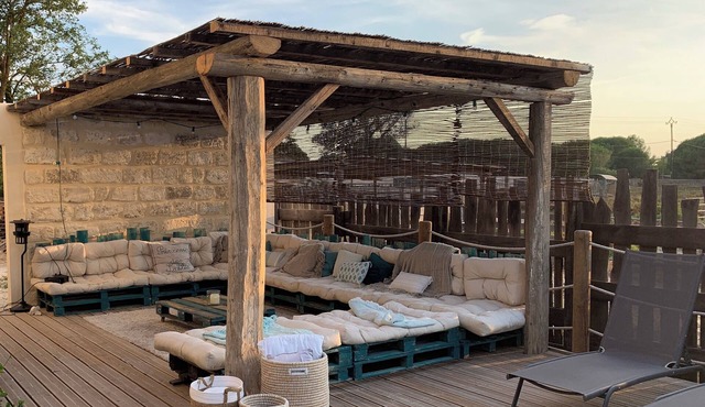Mas de Charme à Aigues Mortes et sa Piscine