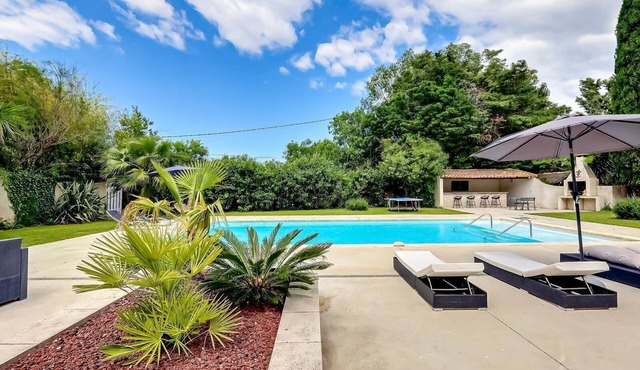 Mas de la Palunette with swimming pool and air conditioning