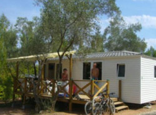 Mobil-home pour 6 personnes avec terrasse - API-1-52-1178