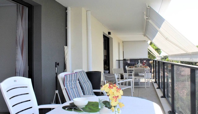 New 3-Room Apartment with Terrace and Garage, Cagnes-sur-Mer