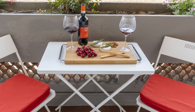 Nice apartment for 5 guests with A/C, WIFI, TV, terrace and panoramic view