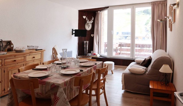 Nouveauté en agence, appartement 6 personnes vue pistes