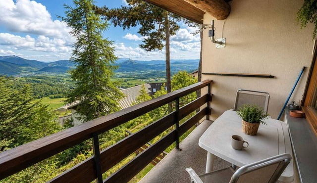 Panoramic valley view - Saint Michel de Chaillol ski resort