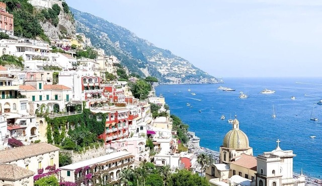 Private house with terrace in Positano