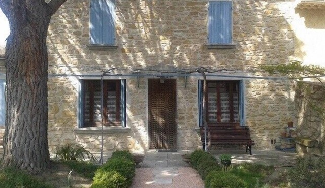 Provence, Stone House, Terrace and Garden Shady