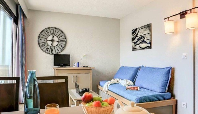Résidence Pierre & Vacances Les Balcons de Collioure *** - Studio 2 people - Terrace or balcony - Sea view