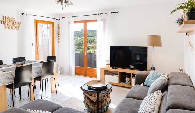Renovated T3 pavilion with pool, parking, nature view - 4 pers. - Narbonne Beach