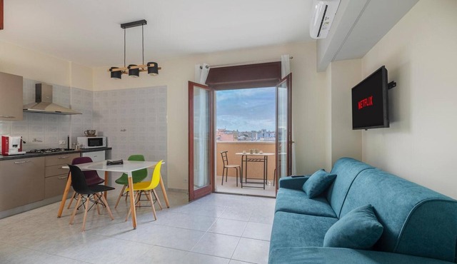 Residence Imera Apartment with Sea View, Wi-Fi, and Air Conditioning