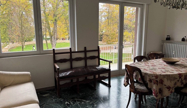 Spacious, light-filled apartment inside the ancient town walls, with great views
