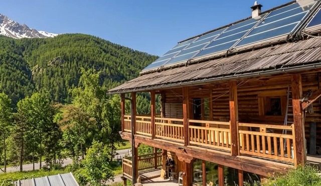 Stay in an authentic, cozy mountain chalet that’s entirely private.