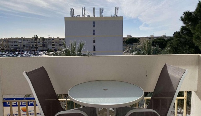Studio 2 places avec climatisation et wifi à Balaruc-les-Bains - FR-1-553-111