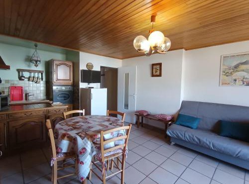 Studio au cœur de Montgenèvre, balcon sud, parking inclus, animaux acceptés - FR-1-445-79