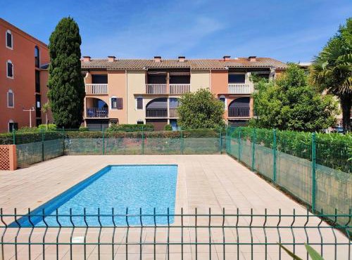 Studio avec piscine et parking - 4 pers. - FR-1-696-152