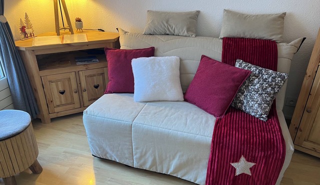 STUDIO CENTER RESORT LA FOUX D'ALLOS SLEEPS 4 MOUNTAIN CHALET ATMOSPHERE