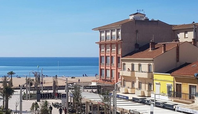 Studio climatisé, balcon, proche plage et commerces - FR-1-701-57
