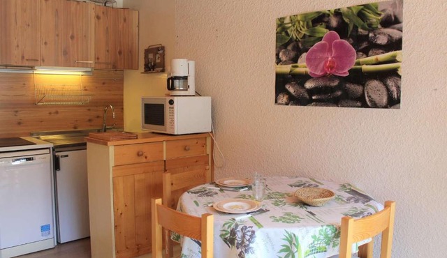 Studio cosy à Vars Les Claux, accès direct aux pistes, balcon sud - FR-1-330B-131