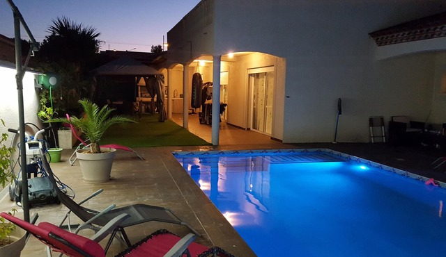 Superb villa close to the sea with private pool