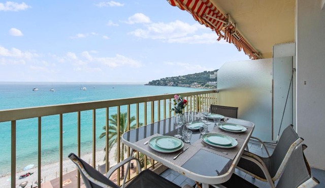 Superbe 3 pièces vue mer, climatisation, balcon
