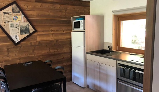 Swimming pool, sauna, hammam, balcony, parking, tv, ski locker, 28m², Saint-Léger-les-Mélèzes