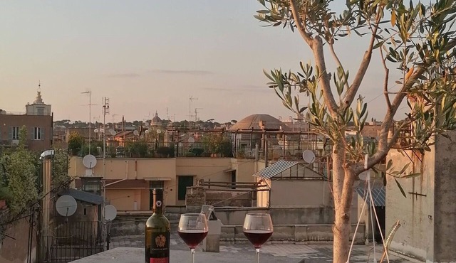 Terrace on the Monuments of Rome by BelcantoVillas