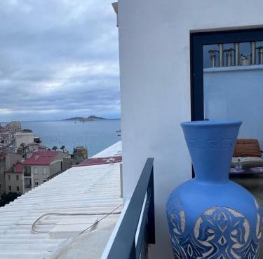 Terrasse de Rêve Vue Mer Près Plage des Catalans