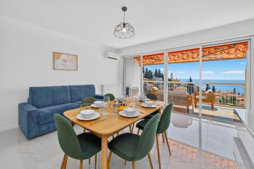 Terrasse vue mer exceptionnelle calme et confort