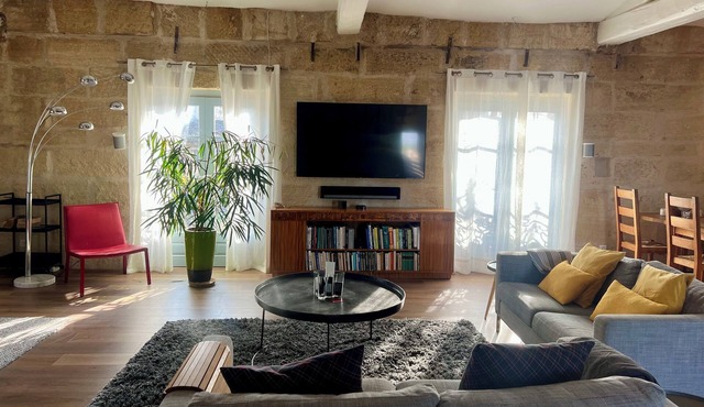 The Loft d'Uzès - a superb apartment with a large rooftop terrace. Full AC!