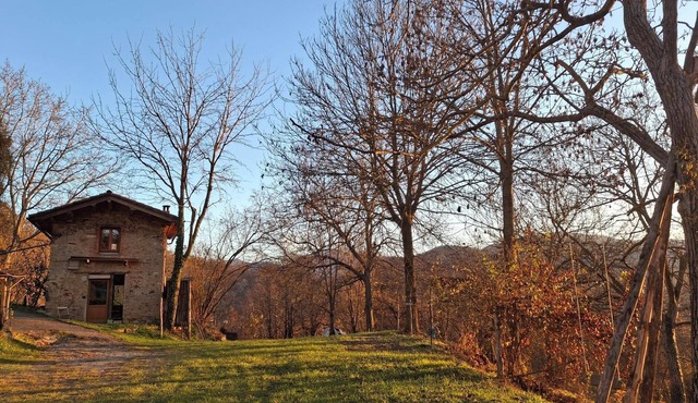Tiny house on a farm in Piedmont: nature, forest and tranquillity for your vacation