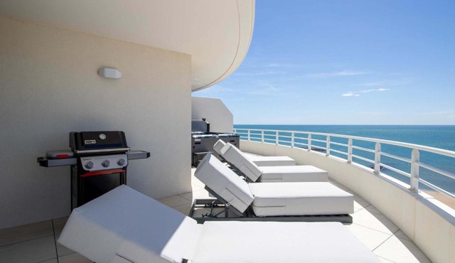 Valras-Loc Panarea Duplex avec vue mer, spa