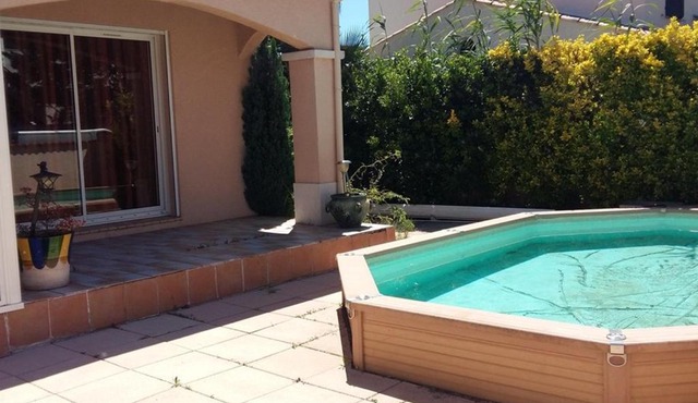 Villa clim, piscine, animaux OK - 8 pers. - FR-1-874-35