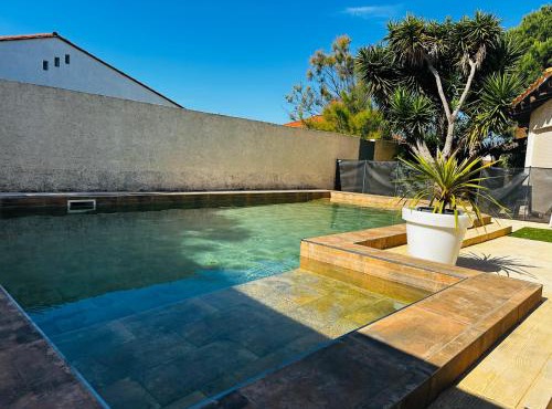 Villa d'exception avec piscine privée 11 pers plage à pied