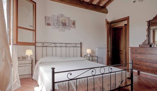 Villa Due Pini, in the green Tuscan hills between Florence, Siena and Pisa.