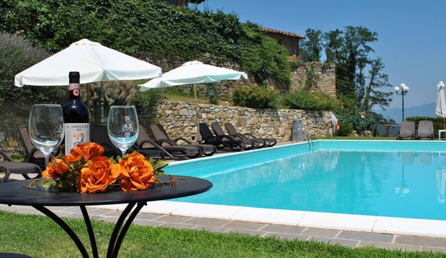 Villa il Castellaccio #2 Chianti ,Tuscany apartment with swimming pools