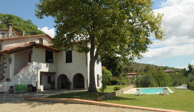 Villa on the Tuscan hills near Florence