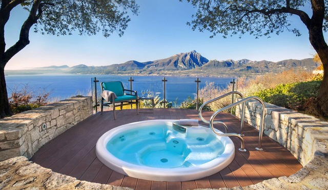 Villetta Blue Panorama With Private Jacuzzi