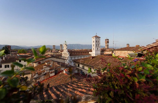A charming two bedrooms apartment with grand terrace inside the walls of Lucca