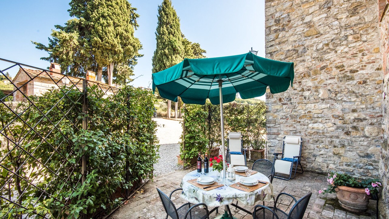 Photo of Patio Balcony in Castellina in Chianti