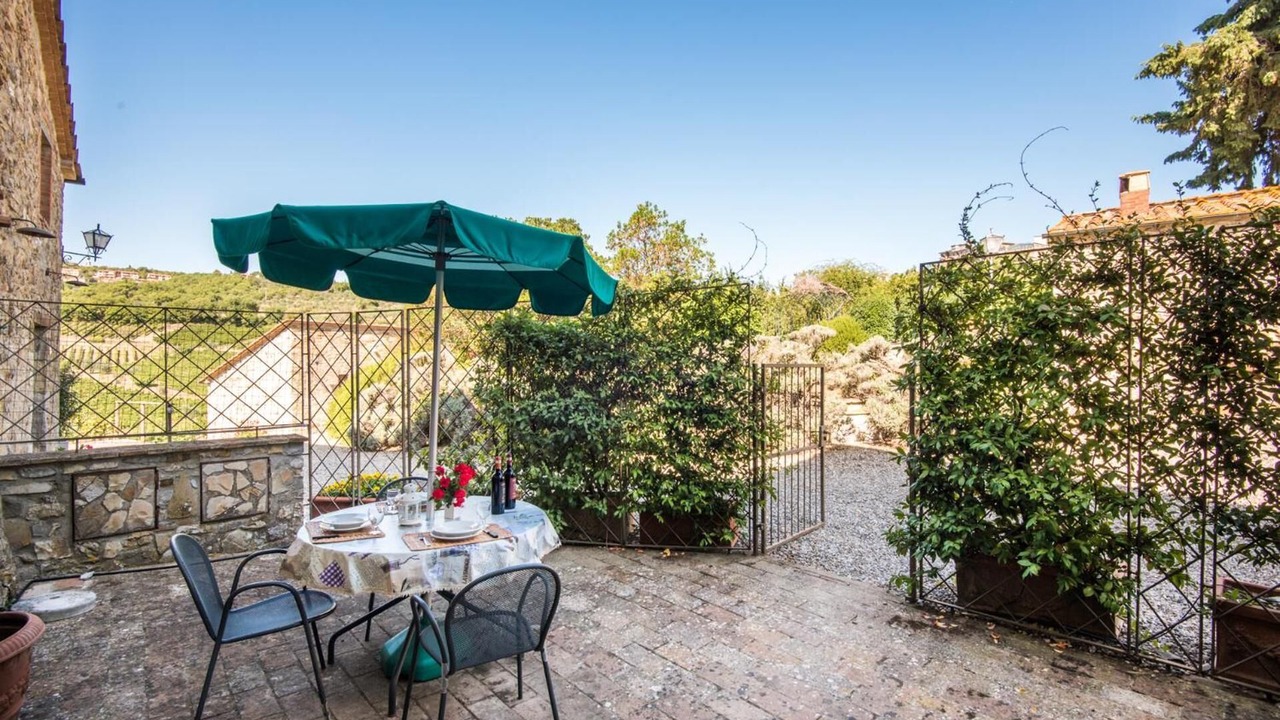 Photo of Patio Balcony in Castellina in Chianti
