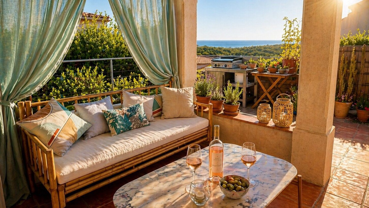 Photo of Patio Balcony in Ramatuelle