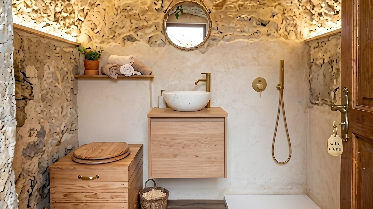 Photo of Bathroom in Coaraze