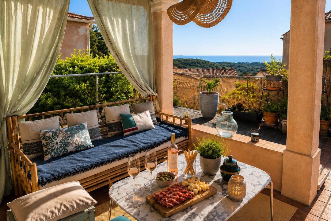 Photo of Patio Balcony in Ramatuelle