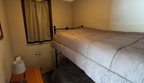 One small bedroom apartment with balcony and mountain view