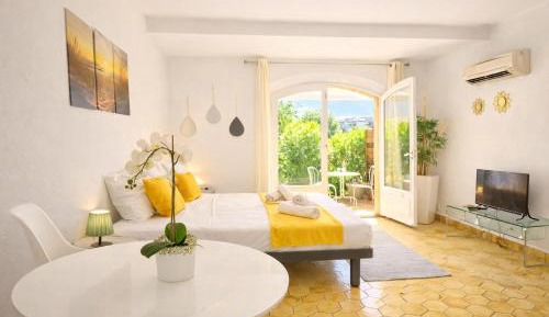 Studio with Pool View