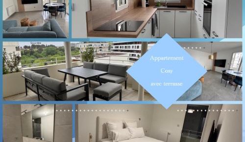 Three-Bedroom Apartment with Balcony