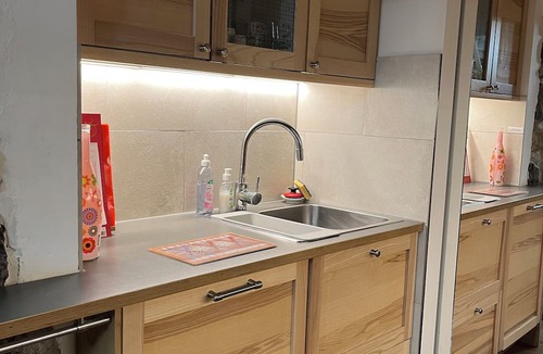 Saint-Etienne-de-Tinee Apartment | Charnant Village center apartment with courtyard